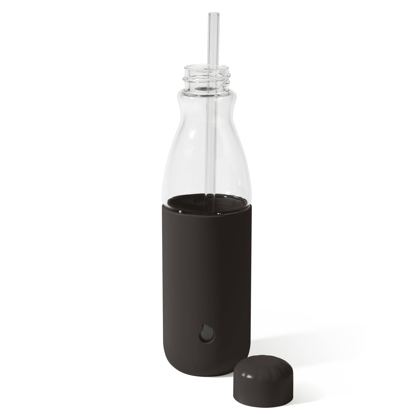glass-original-bottle-18oz-o3 18oz_Onyx_Black_Glass_Original_Bottle_Front_Cap_Off_Straw_In_Front_Cap_On_Straw_In.jpg
