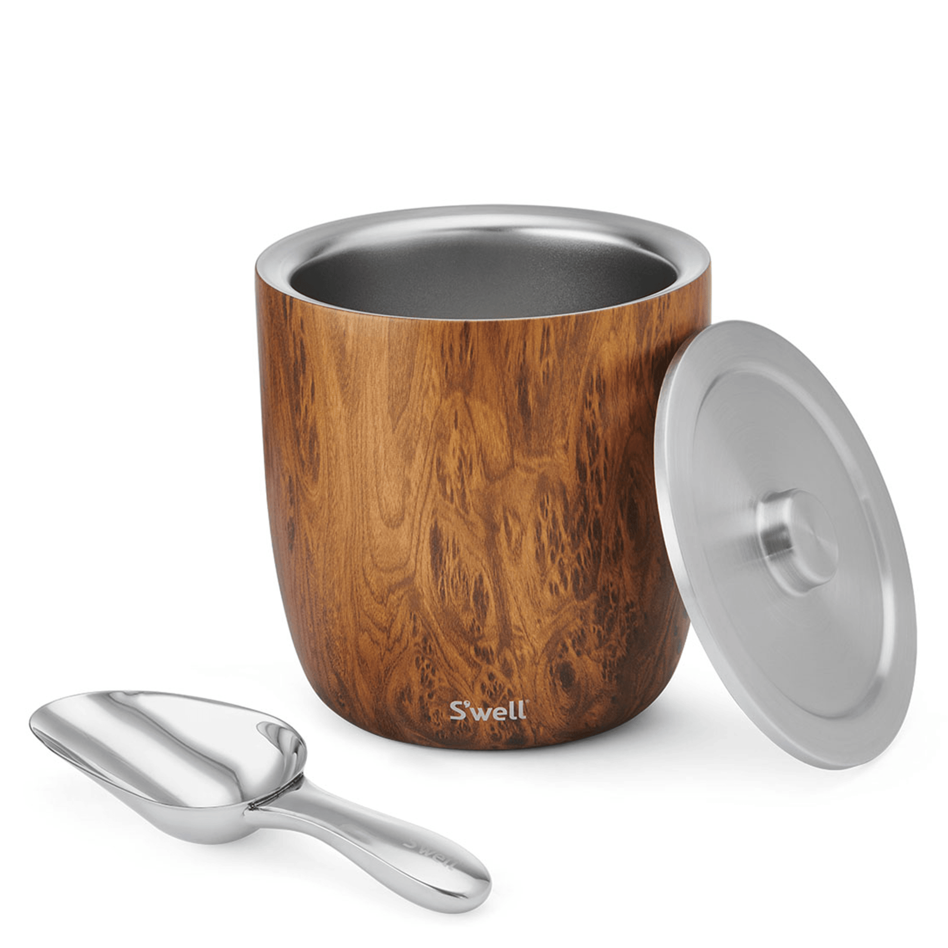 ice-bucket-xl-r7 Swell-Ice-Bucket-XL-100oz-Wood-Print-Teakwood-Angled-Lid-Off.png
