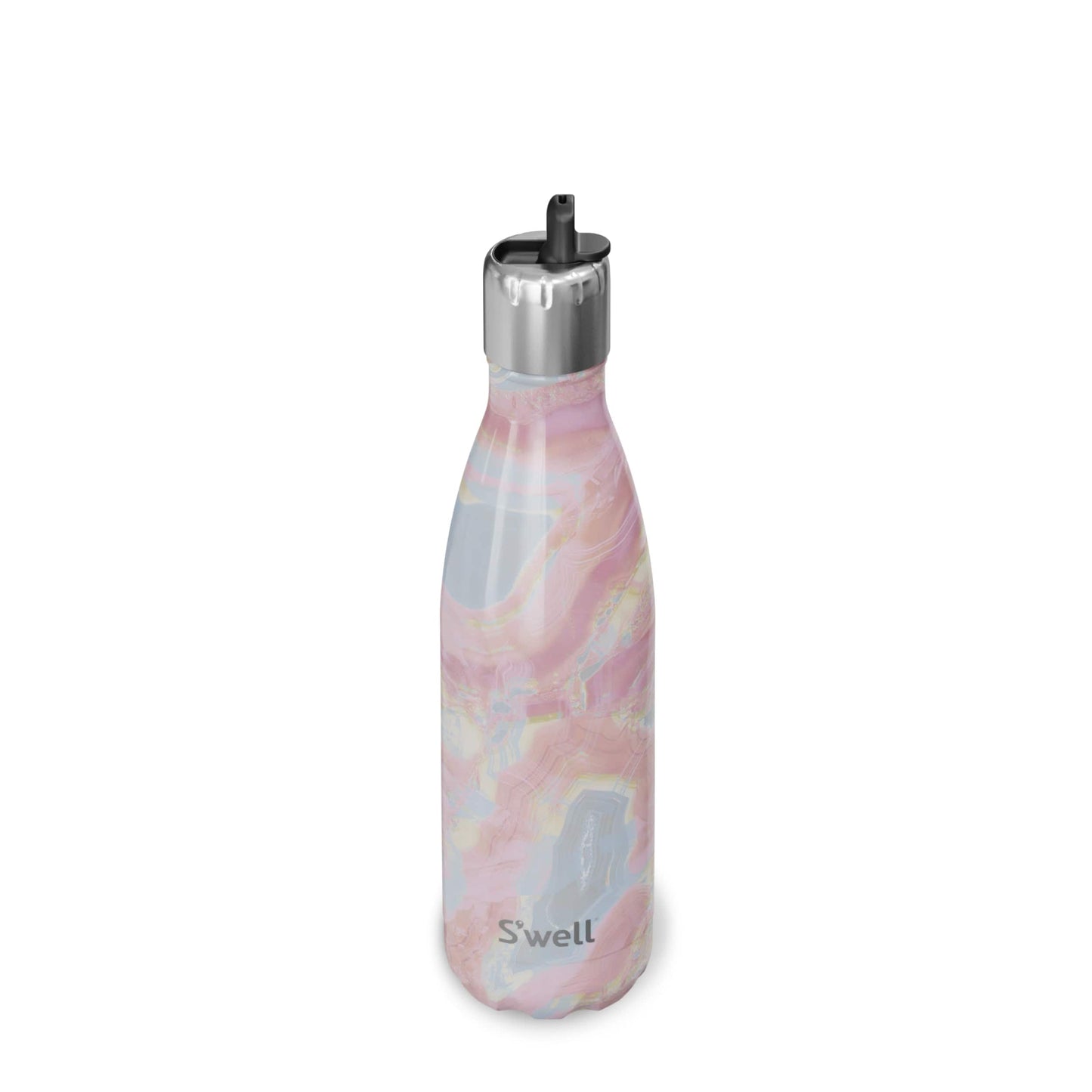 original-bottle-with-flip-straw-cap-17oz-s9 Swell-Water-Bottle-With-Straw-17oz-Pink-Geode-Rose-Straw-Up.jpg